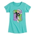 thumbnail image 1 of Danny Phantom - Danny Phantom Jumping - Girls Fitted Short Sleeve Graphic T-Shirt, 1 of 5