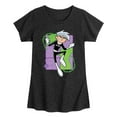 thumbnail image 1 of Danny Phantom - Danny Phantom Jumping - Girls Fitted Short Sleeve Graphic T-Shirt, 1 of 5