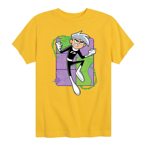 Danny Phantom - Danny Phantom Jumping - Toddler and Youth Short Sleeve Graphic T-Shirt