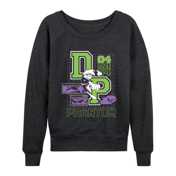 Danny Phantom - Dark Digital Jersey - Women's French Terry Long Sleeve Pullover