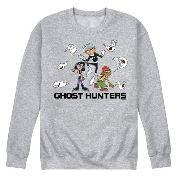 Danny Phantom - Ghost Hunters - Men's Crew Neck Fleece Pullover