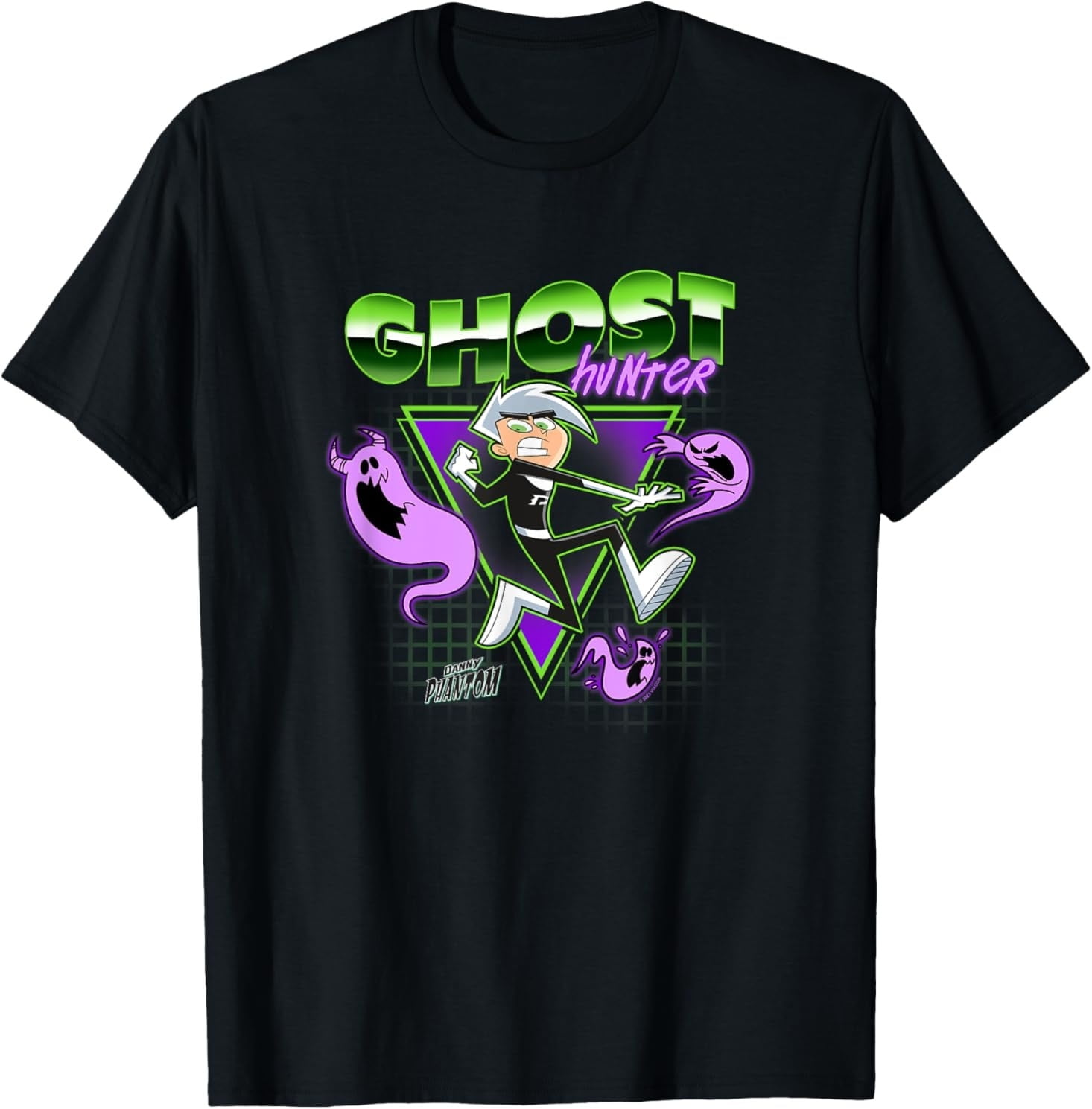 Danny Phantom I'm Going Ghost Purple Text Portrait T-Shirt - Walmart.com