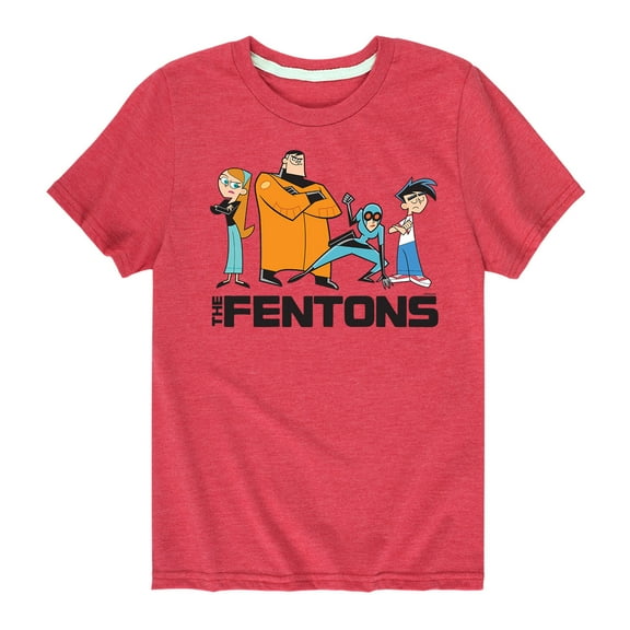 Danny Phantom - The Fentons - Toddler And Youth Short Sleeve Graphic T-Shirt
