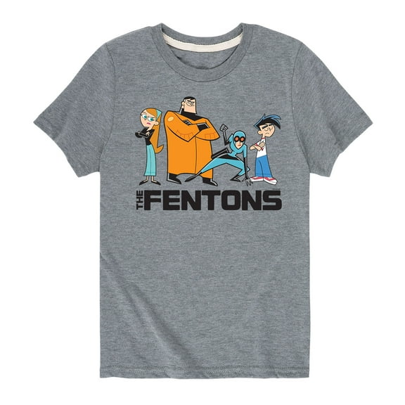Danny Phantom - The Fentons - Toddler And Youth Short Sleeve Graphic T-Shirt