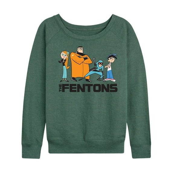 Danny Phantom - The Fentons - Women's Lightweight French Terry Long Sleeve Shirt