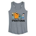 thumbnail image 1 of Danny Phantom - The Fentons - Women's Racerback Tank Top, 1 of 4