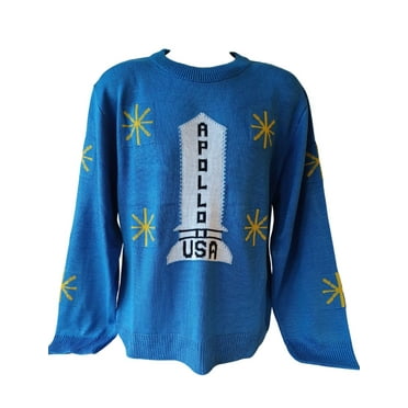 Danny Torrance Apollo 11 USA Adult Sweater - Mens XL