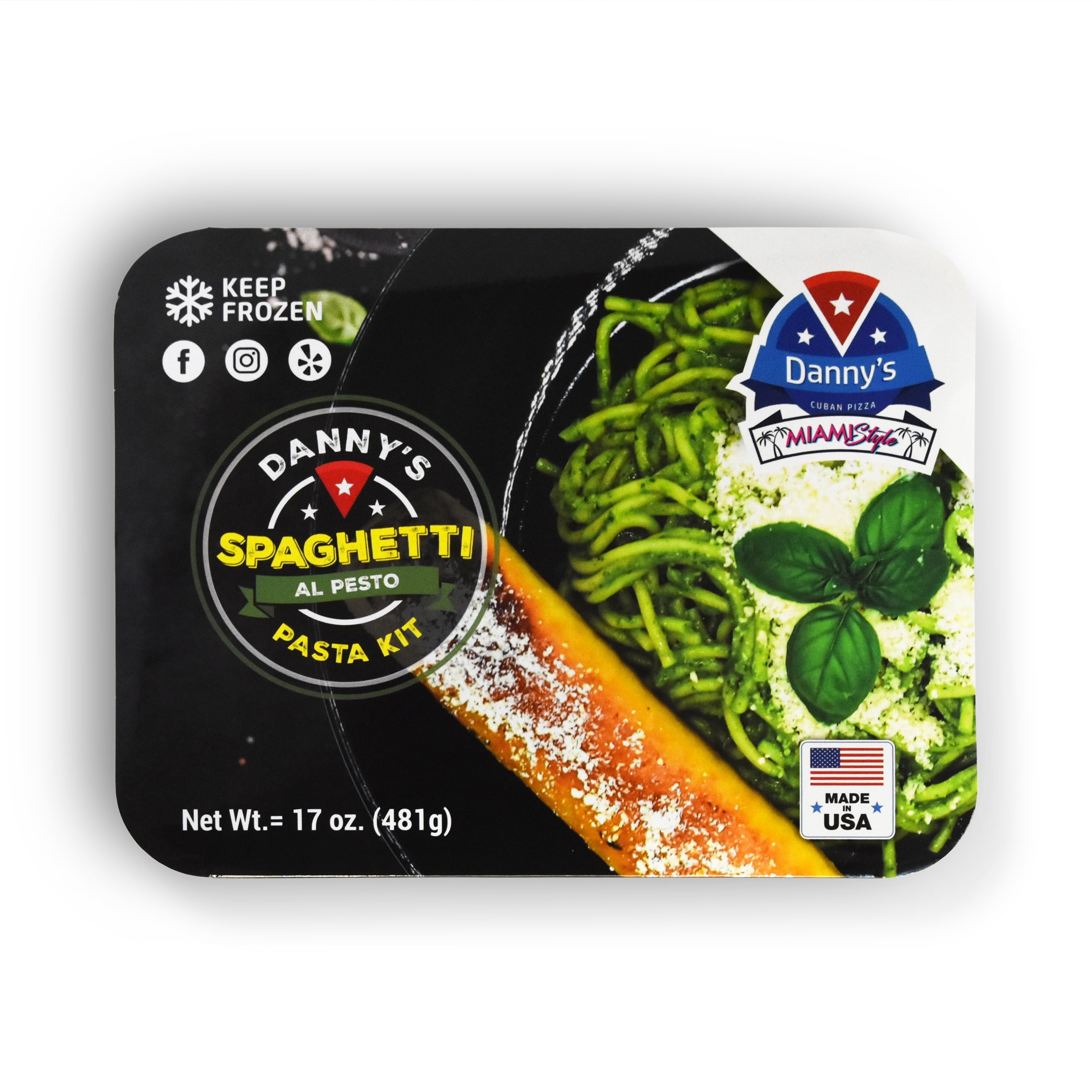 Danny's Pizza. Spaghetti Al Pesto Pasta Kit