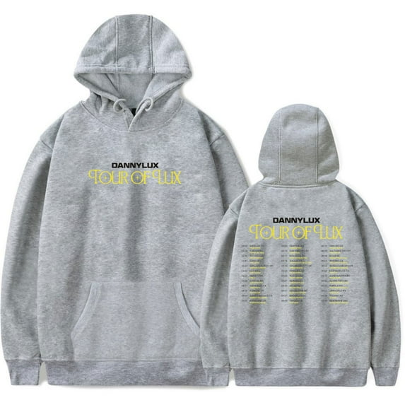 DannyLux 2024 Tour of Lux Merch Hoodie Pockets Drawstring Unisex Hooded Sweatshirt Fashion Clothing