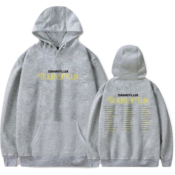 DannyLux 2024 Tour of Lux Merch Hoodie Pockets Drawstring Unisex Hooded Sweatshirt Fashion Clothing