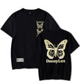thumbnail image 1 of DannyLux BUTTERFLY T-Shirt 2023 Concert Merch Popular Print Round Unisex Trendy Casual Short Sleeve Top, 1 of 2