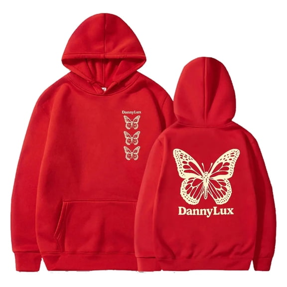 DannyLux Butterfly Hoodie DLUX Album Sweatshirt Cosplay Pullover Unique Clothing