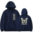 thumbnail image 1 of DannyLux Butterfly Merch DLUX Album Hoodie Mente Positiva Sweatshirt Autumn For Women/Men Long Sleeve Rapper Pullover, 1 of 3