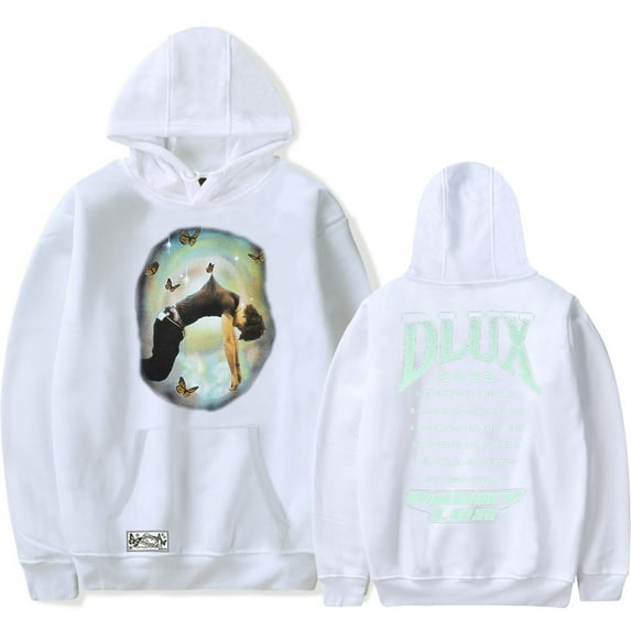 DannyLux Hoodies 2023 Tour Concert Merch Popular Graphics sided Print Unisex Trendy Casual Streetwear Sweatshirt