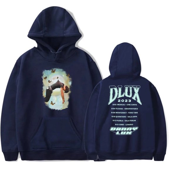 DannyLux Merch DLUX Album Hoodie Mente Positiva Sweatshirt Autumn For Women/Men Long Sleeve Rapper Pullover