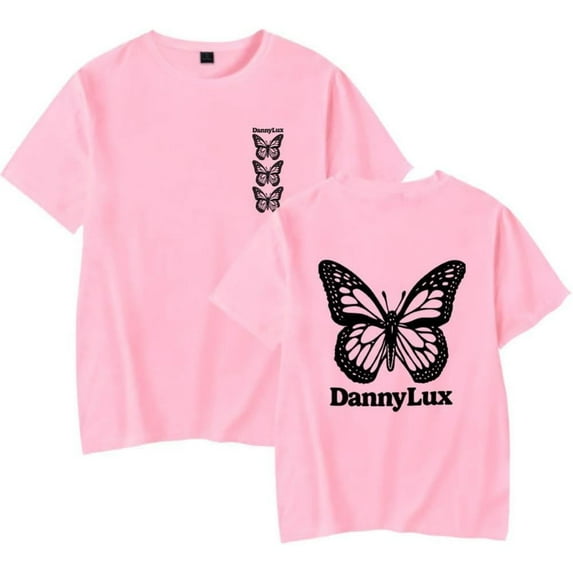 DannyLux Merch Short Sleeve T-shirt Unisex Fashion Crew Neck Top