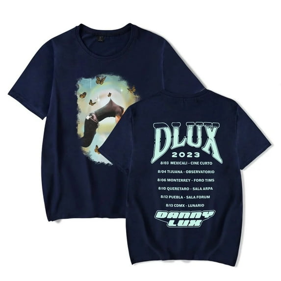 DannyLux T-Shirt DLUX Album Merch Summer For Women/Men Unisex O-neck Short Sleeve Tee Streetwear