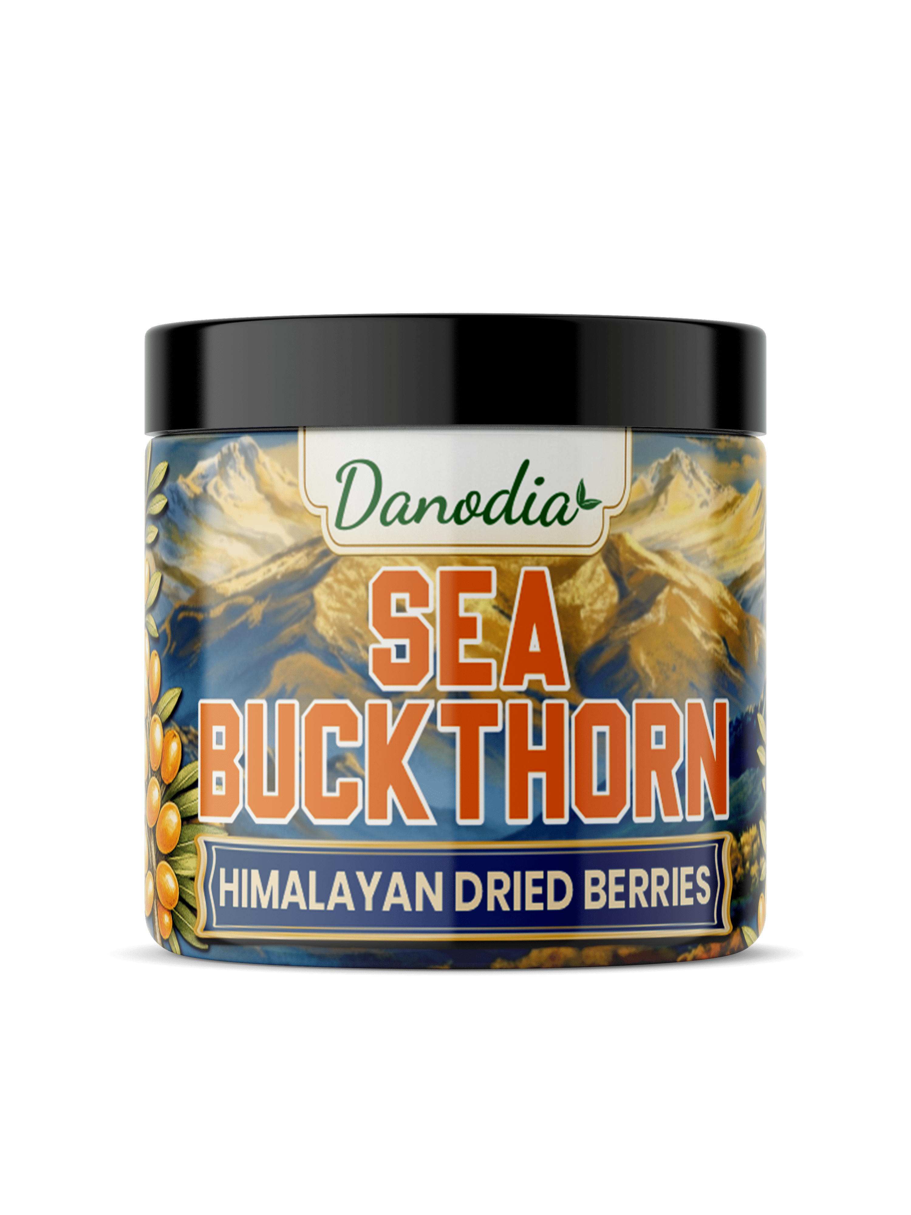 Danodia Foods Himalayan Sea Buckthorn Dried Berries, 80g (0.18 lb ...