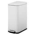 thumbnail image 1 of Danolapsi 13 Gallon Step Trash Can, Stainless Steel Kitchen Garbage Bin with Soft-Close Lid & Removable Inner Bucket, Fingerprint-Resistant Slim Rectangle Design for Narrow Spaces, 1 of 7