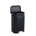 thumbnail image 1 of Danolapsi 3.2 Gallon / 12L Bathroom Trash Can,Step Garbage Can with Soft-Close Lid, Stainless Steel Recycling Bin with Removable Inner Bucket,Fingerprint-Proof Step Rubbish Bin for Living Room,Office, 1 of 7