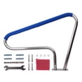 thumbnail image 1 of Danolapsi 32 x 23 Inch Swimming Pool Handrail with Easy Mount Base Plate, Rust and Weather Proof Grab Rails for Pools and Spas, 1 of 7