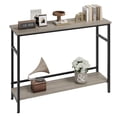thumbnail image 1 of Danolapsi 39.3”Farmhouse Entryway Table with Storage,Narrow Console Table with Adjustable Shelf,Rustic Sofa Table Console Table for Entryway,Living Room,Hallway,Bedroom, 1 of 7