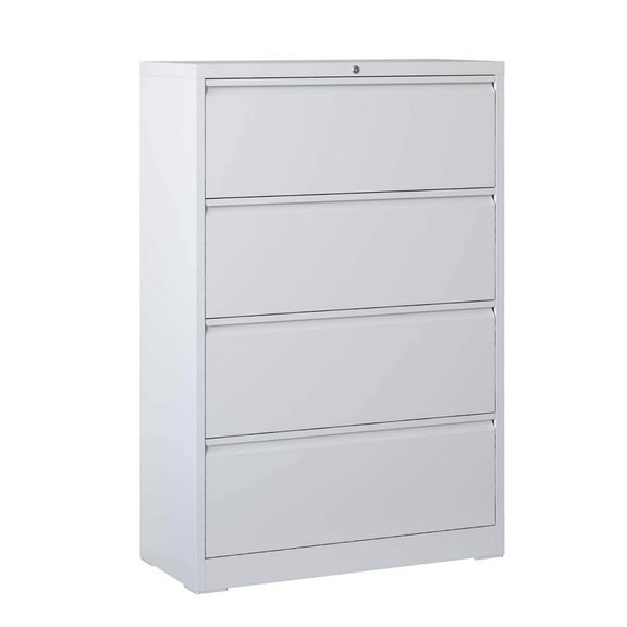 Danolapsi 4 Drawer File Cabinet,Metal Filing Cabinets with Lock,Quiet Metal Filing Storage Vertical Cabinets,Load Capacity 440 Pounds Storage Cabinets for Home Office