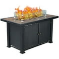 Danolapsi 44 Inch Propane Fire Pit Table, 50,000 Btu Outdoor Gas Fire