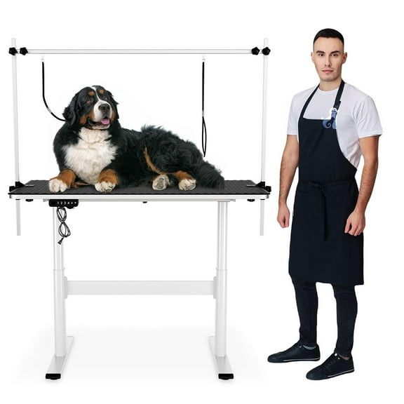 Garvee 43.6in Pet Grooming Table for Large Dogs Heavy Duty Height ... - Heavy Duty Dog Grooming Tables For Large Dog Salon