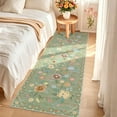 thumbnail image 1 of Danolapsi Area Rug Boho Floral Rugs, Large Area Rug Machine Washable Rugs Ultra-Thin Flower Carpet Non Slip Low Pile Carpet Rug for Living Room Bedroom Nursery, 1 of 6