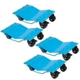 thumbnail image 1 of Danolapsi Car Dolly Set of 4 with 8000 lbs Capacity,Heavy Duty Manganese Steel Car Mover Tire Wheel Dolly Car with Antiskid Plate & 360 Degree Rotatable Wheel,16"*13",Blue, 1 of 7