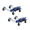 thumbnail image 1 of Danolapsi Car Wheel Dolly Jack Set, 1500LBS Capacity Wheel Dolly with Hydraulic Tire Jack & Aluminium Twin Rollers, Heavy Duty Rollers with Foot Pedal for Tire Auto Repair Moving,Set of 2, 1 of 6