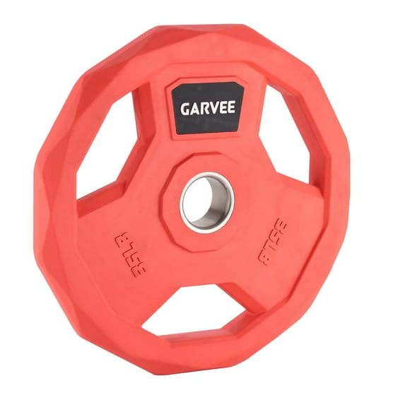 Danolapsi Color Coded Weight Plate,2-Inch Rubber Coated Iron Weight Platesfor Home Gym & Commercial Strength Training Use Multiple Weights Options (2.5-95 Lbs, Single/Pair/Set)