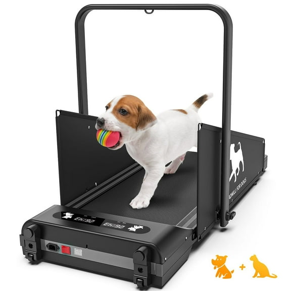 Danolapsi Dog Treadmill for Small Dogs,Dog Treadmill with Pre-Set Exercise Programs,Easy to Follow Interface,1.5HP Folding Dog Treadmill for Medium Dogs Pets,220lbs Weight Capacity