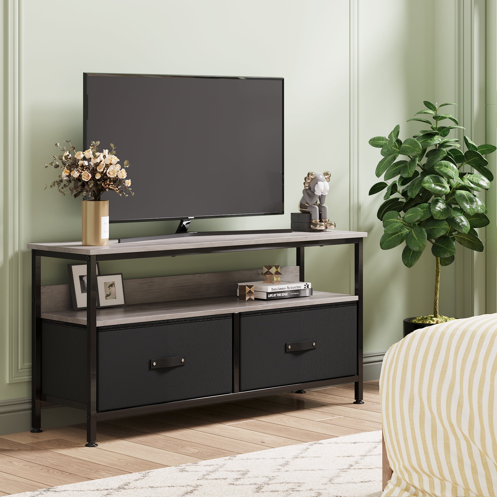 Danolapsi Dresser TV Stand 50 Inch Entertainment Center with Storage TV