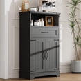 thumbnail image 1 of Danolapsi Farmhouse Storage Cabinet with Doors and Drawers, Freestanding Kitchen Pantry, Floor Bathroom Storage Cabinet for Kitchen/Laundry/Living Room/Bedroom, 1 of 8