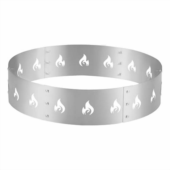 Danolapsi Fire Pit Stand for Stove Bonfire, 304 Stainless Steel Heavy Duty Fire Pit Accessories Bonfire Fireplace Tools, Fire Pit Stand for Other Outdoor Fireplace and Camping