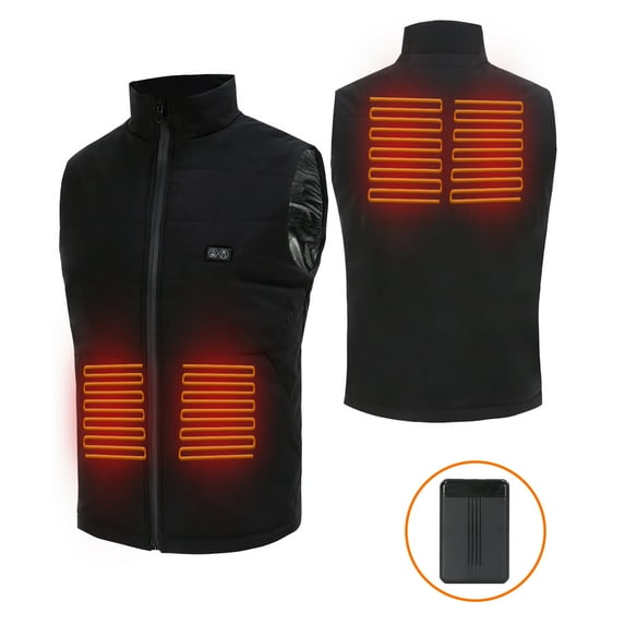 Danolapsi Heated Vest for Men with Battery Pack Included, Electric Heating Vests Rechargeable