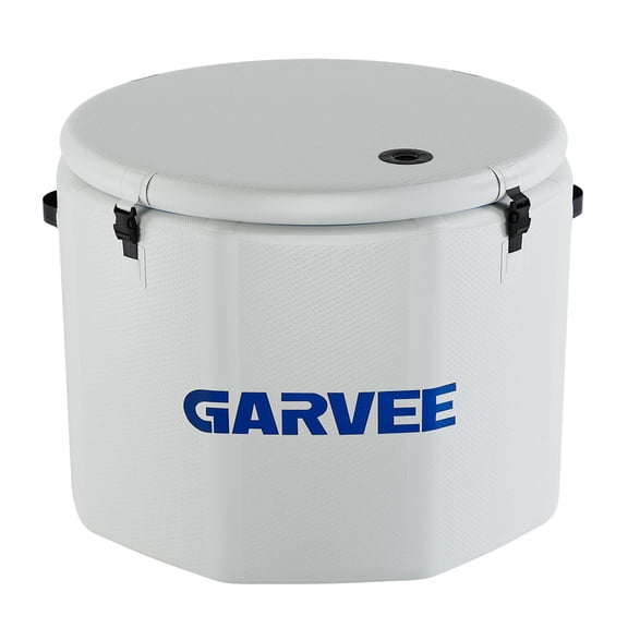 Danolapsi Ice Bath Tub for Athletes, Compatible With Water Chillers, 186Gallon Inflatable Cold Plunge Tub With Insulated Lid, Portable Cold Water Therapy Plunge Tub Ice Pod for Recovery