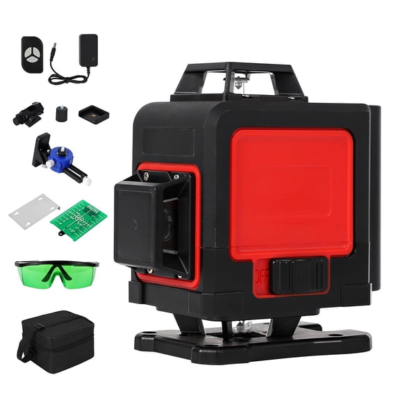 Danolapsi Laser Level, Green Laser Level with Tripod, 4×360° Self Leveling & Manual & Pulse Mode, 16-Line Laser Tool for Construction, Home Renovation, Picture Hanging