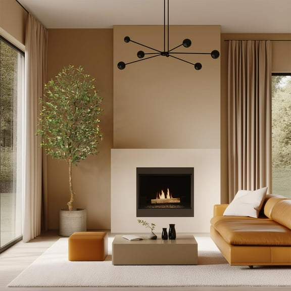 Danolapsi Olive Trees Artificial Indoor, 6FT Tall Olive Tree Plants, Faux Olive Tree with Realistic Trunk, Leaves, Fruits for Home Office Decor