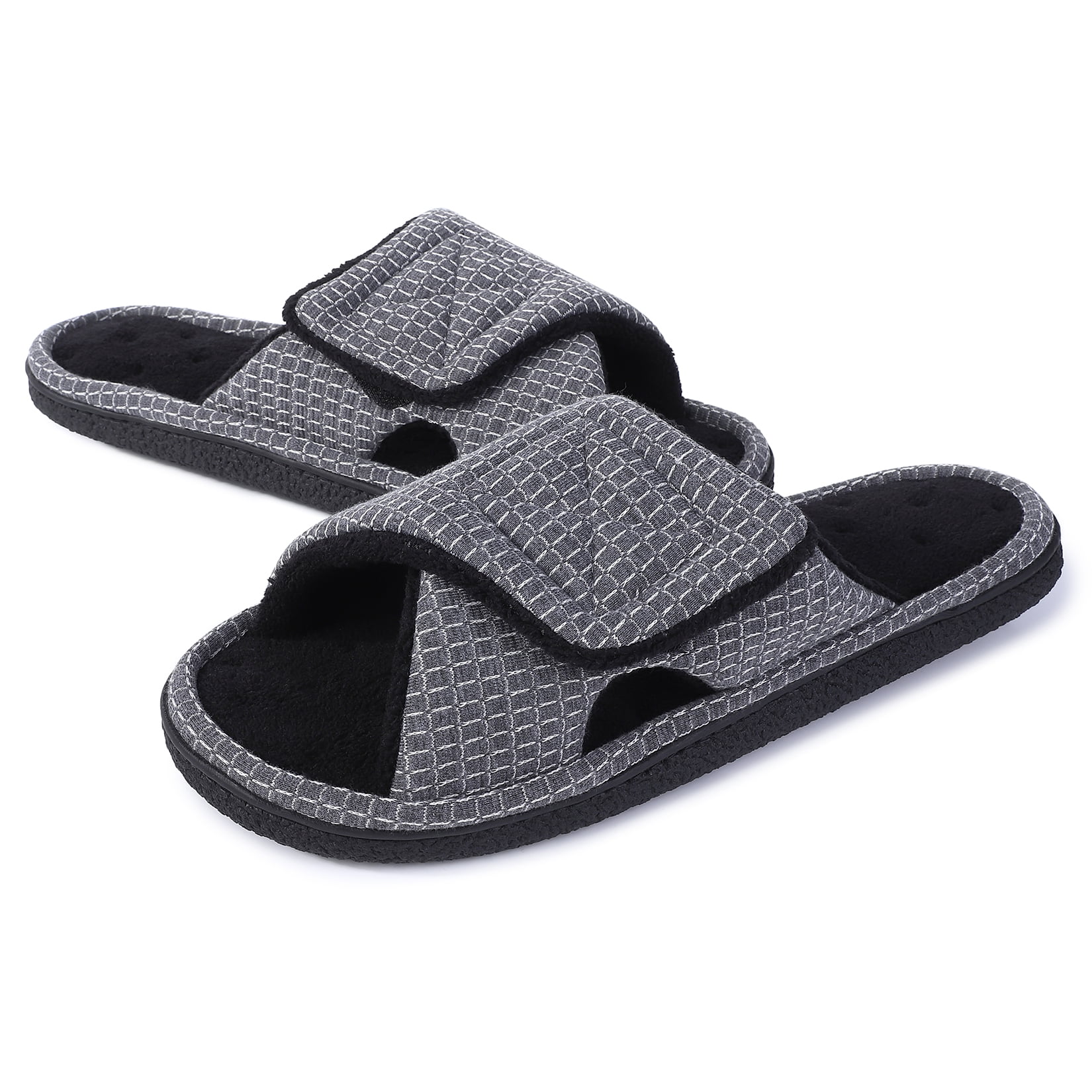 Danolapsi Open men's SlippersAdjustable Slipper Comfy Indoor Outdoor