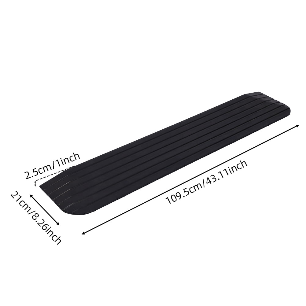 Danolapsi Rubber Threshold Ramp,Doorways Heavy Duty Wheelchair Ramps