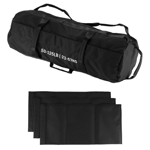Danolapsi Sandbags for Working Out, Adjustable Sand Bags for Weight Training with Handles, Sizes 5-200lbs