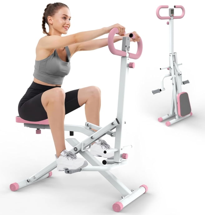 Danolapsi Squat & Rowing Machine - 12-Level Resistance Home Gym ...