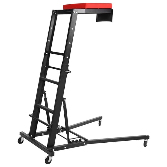 Danolapsi Top Creeper, 3 Types of Angle Adjustable Top Automotive Creeper, 48"- 66" Adjustable Height, 400 LBS Capacity Engine Creeper for Auto Repair and Maintenance