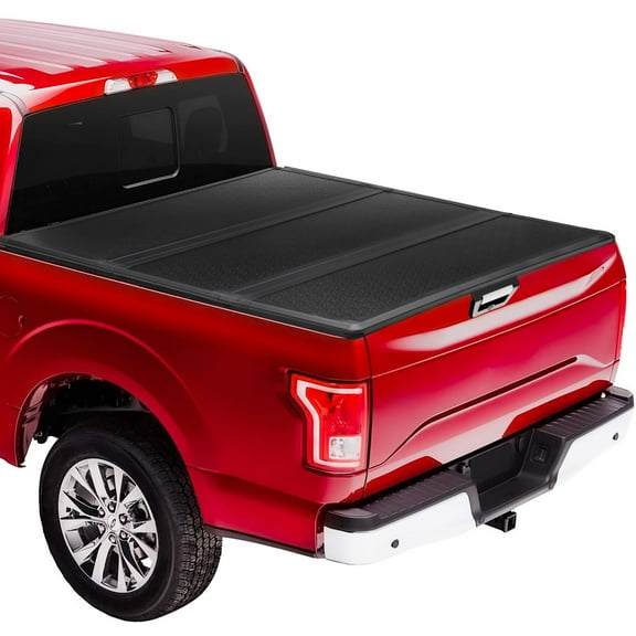 Danolapsi Truck Bed Tonneau Cover, Hard Tri-Fold Truck Tonneau Cover Compatible with 2020 2021 2022 2024 Gladiato.r Styleside 5ft Bed