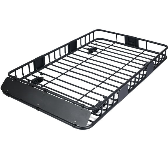 Danolapsi Universal Roof Rack Cargo Carrier Basket Rooftop Luggage Holder Carrier Basket For Camping Traveling