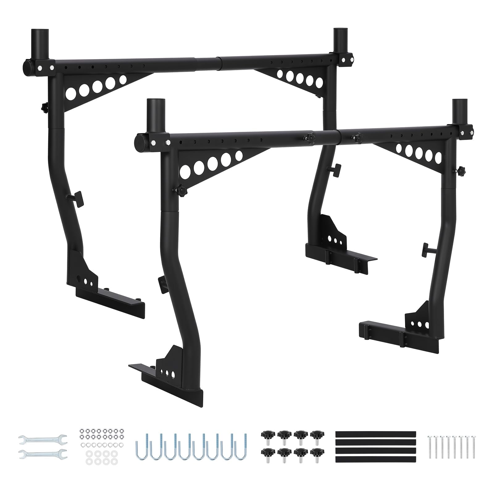 Danolapsi Universal Steel Truck Ladder Rack, 1000 Lbs Capacity ...