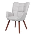 thumbnail image 1 of Danolapsi Upholstered Chairs for Dining Table,Mid Century Kitchen Chairs with Oak Wood Legs, Farmhouse High Back Dinning Chair for Kitchen,Dining Room,Living Room,Restaurant,Coffee Shop,1 pcs, 1 of 7